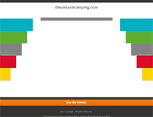 Tablet Screenshot of dreamlandcamping.com